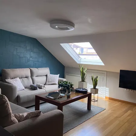 Apartman Atico 22 - Centrico, Aire Acondicionado Y Parking Vilagarcia de Arousa