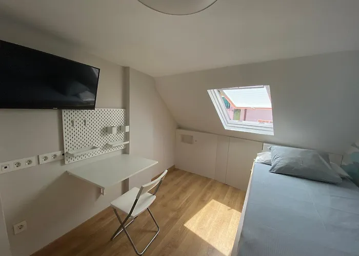 Apartament Atico 22 - Centrico, Aire Acondicionado Y Parking Vilagarcia de Arousa