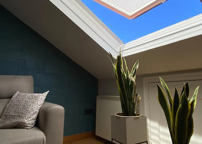 Atico 22 - Centrico, Aire Acondicionado Y Parking Apartament