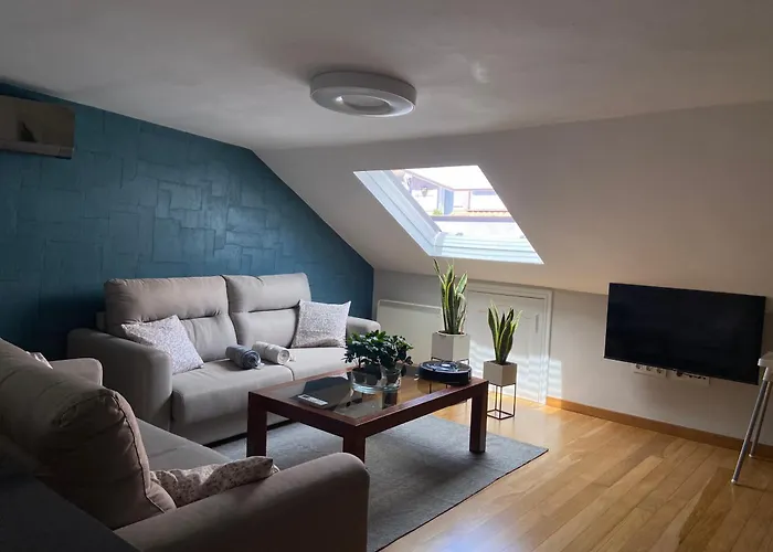 Apartament Atico 22 - Centrico, Aire Acondicionado Y Parking Vilagarcia de Arousa